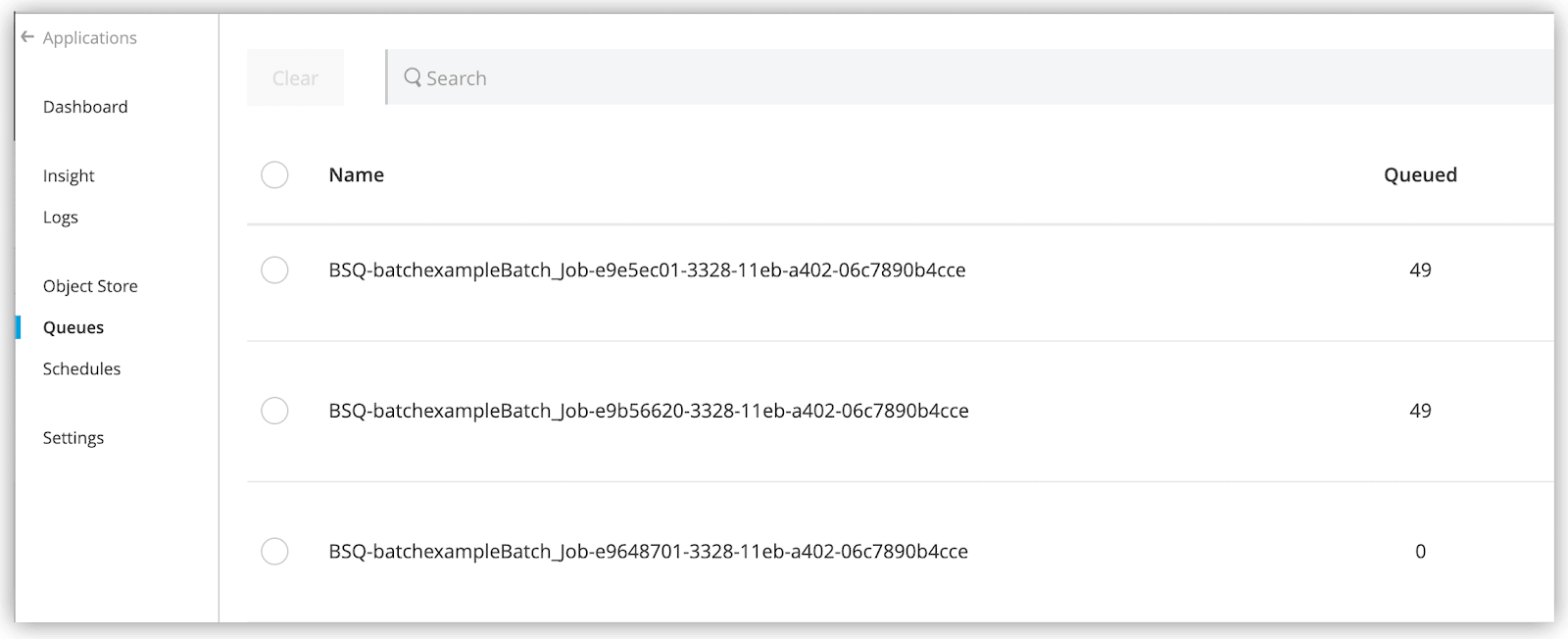 Mulesoft Batch Processing: queue transaction log
